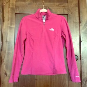 Bundle of TWO North Face fleece jackets.